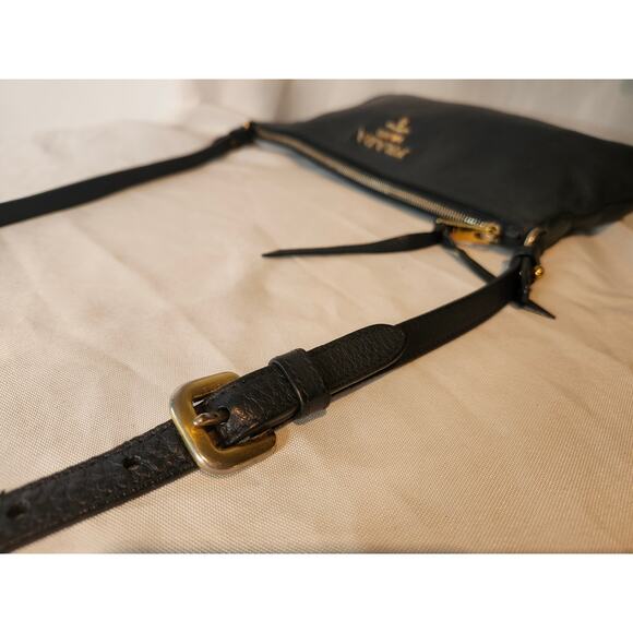 SOLD Prada Vitello Daino Crossbody Bag Navy pebbled calfskin leather - Picture 9 of 16